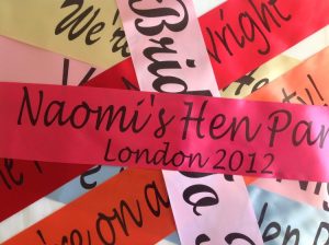 custom sashes